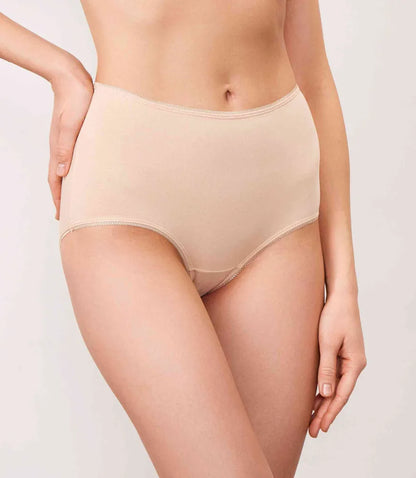 Cotton Panties Milavitsa 265410 - High-Waisted Slip 