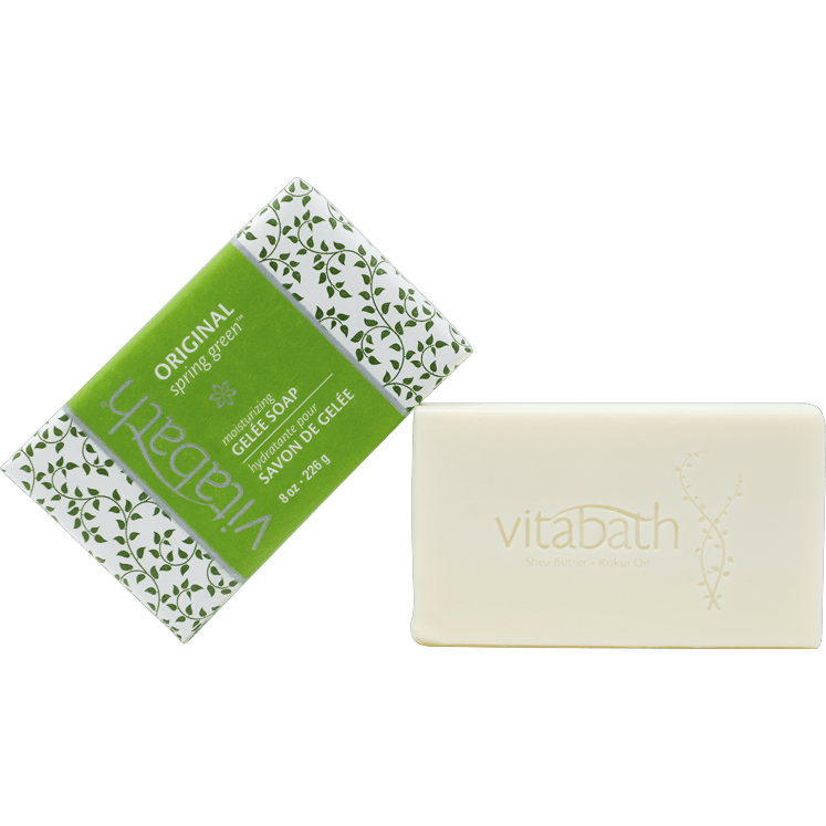 Vitabath Original Spring Green Bar Soap 8 Oz by Pasteur Pharmacy
