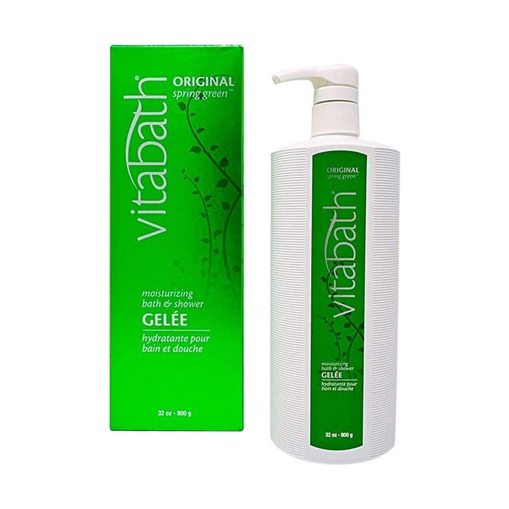 Vitabath Original Spring Green Moisturizing Bath &amp; Shower Gelee 32 oz by Pasteur Pharmacy