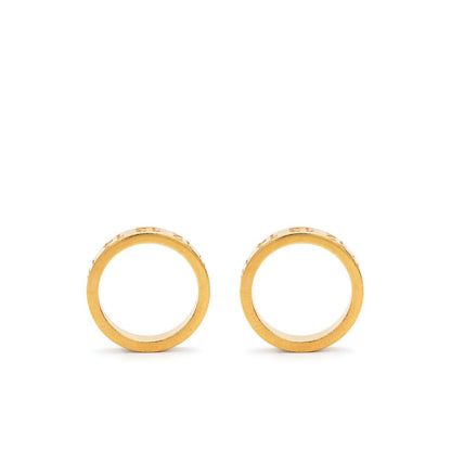 Maison Margiela Gold Earrings Men by Luosophy