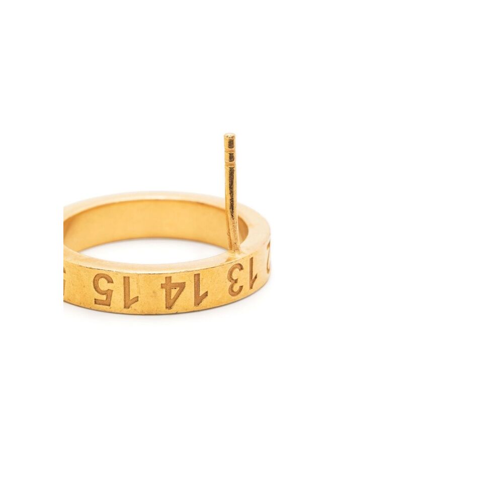 Maison Margiela Gold Earrings Men by Luosophy