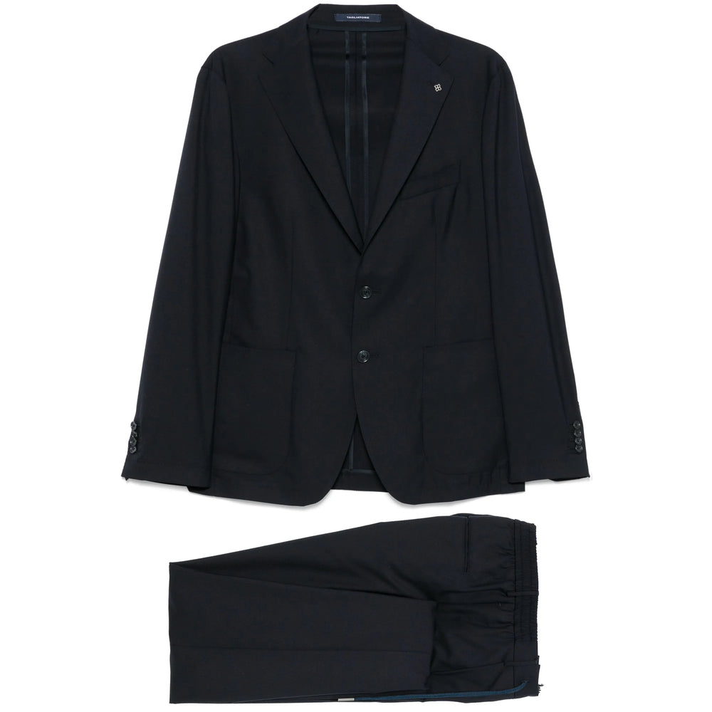Tagliatore Blue Suits - Single Breasted Suits Men by Luosophy