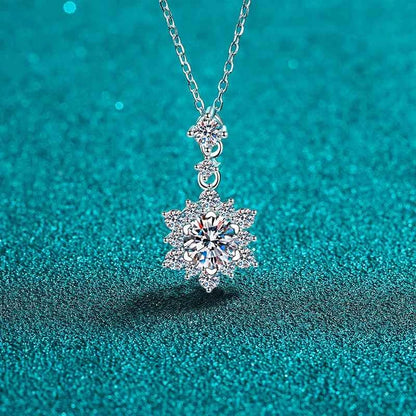 1 Carat Sparkala™ Zircon 925 Sterling Silver Necklace