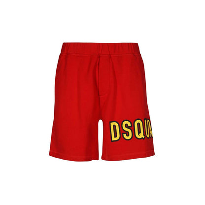 Dsquared2 Cotton Logo Shorts Men by Luosophy