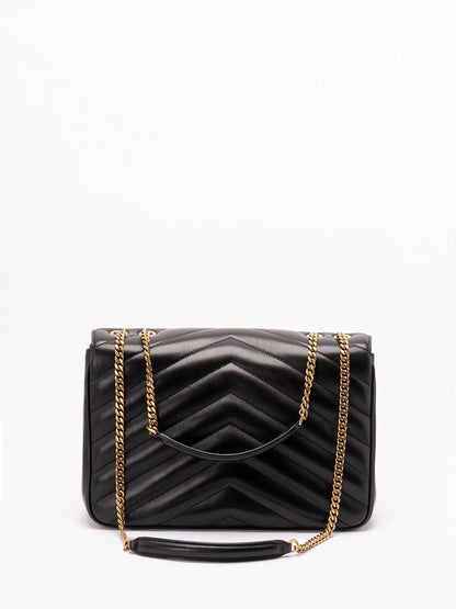 Saint Laurent Women `Loulou` Large Messenger Bag by Luosophy