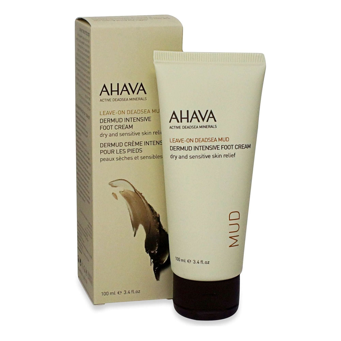 Ahava Deadsea Mud Dermud Intensive Foot Cream 3.4 Oz by Pasteur Pharmacy
