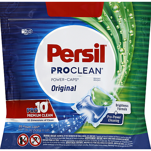 Persil Detergent, Original, Power Caps 17.6 Oz by Pasteur Pharmacy