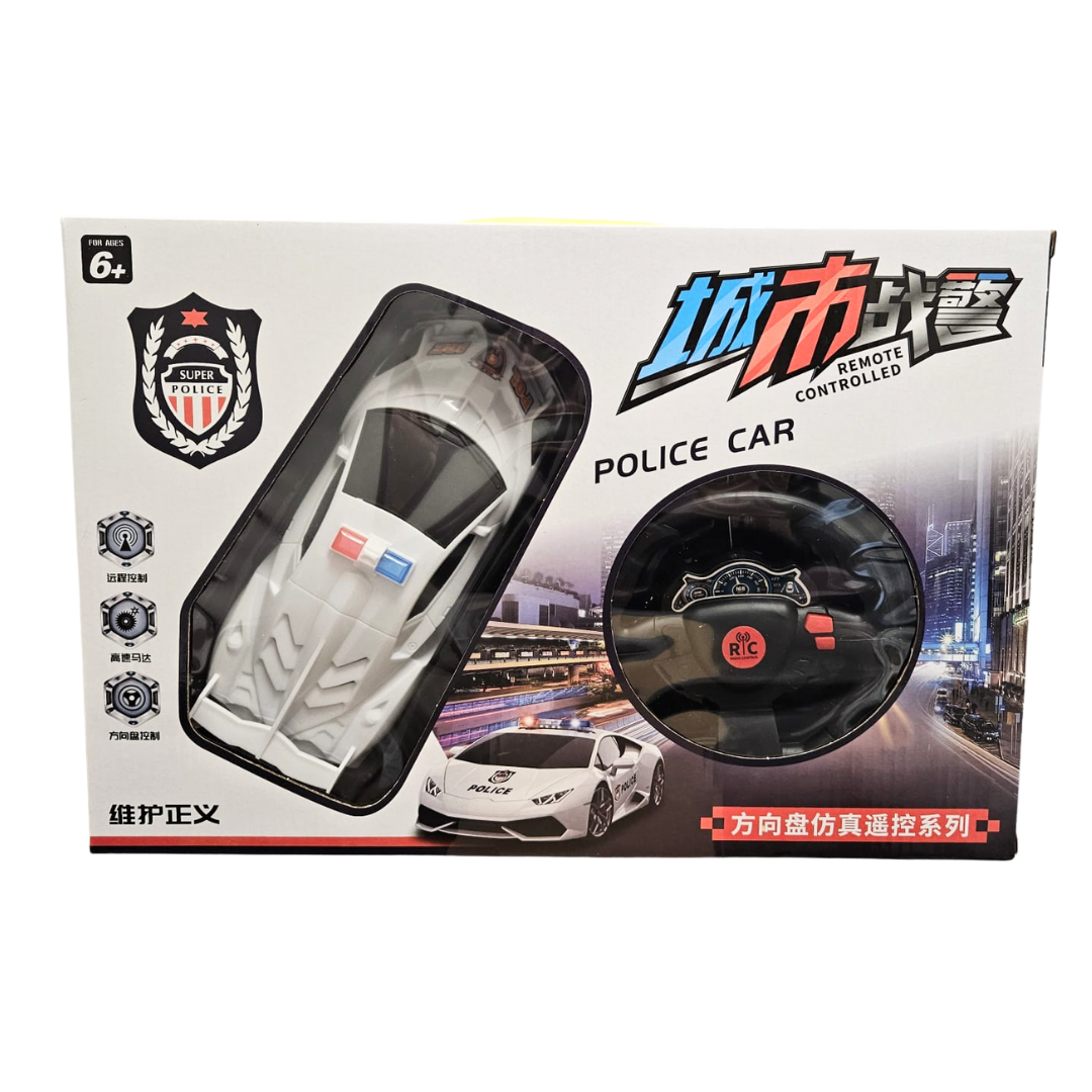 City Combat Remote Control Police Car 1:16 Scale by Farmacias Savia