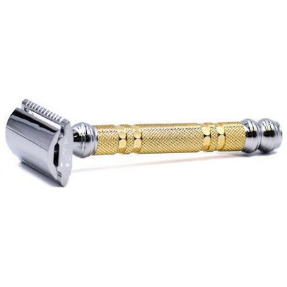 Parker 69CR Convertible With Open &amp; Closed Comb Plates Safety Razor