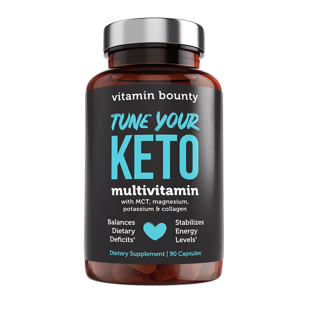 Tune Your Keto Multivitamin - Complete Keto Diet Supplement with Magnesium, Potassium &amp; MCT - DestGlow