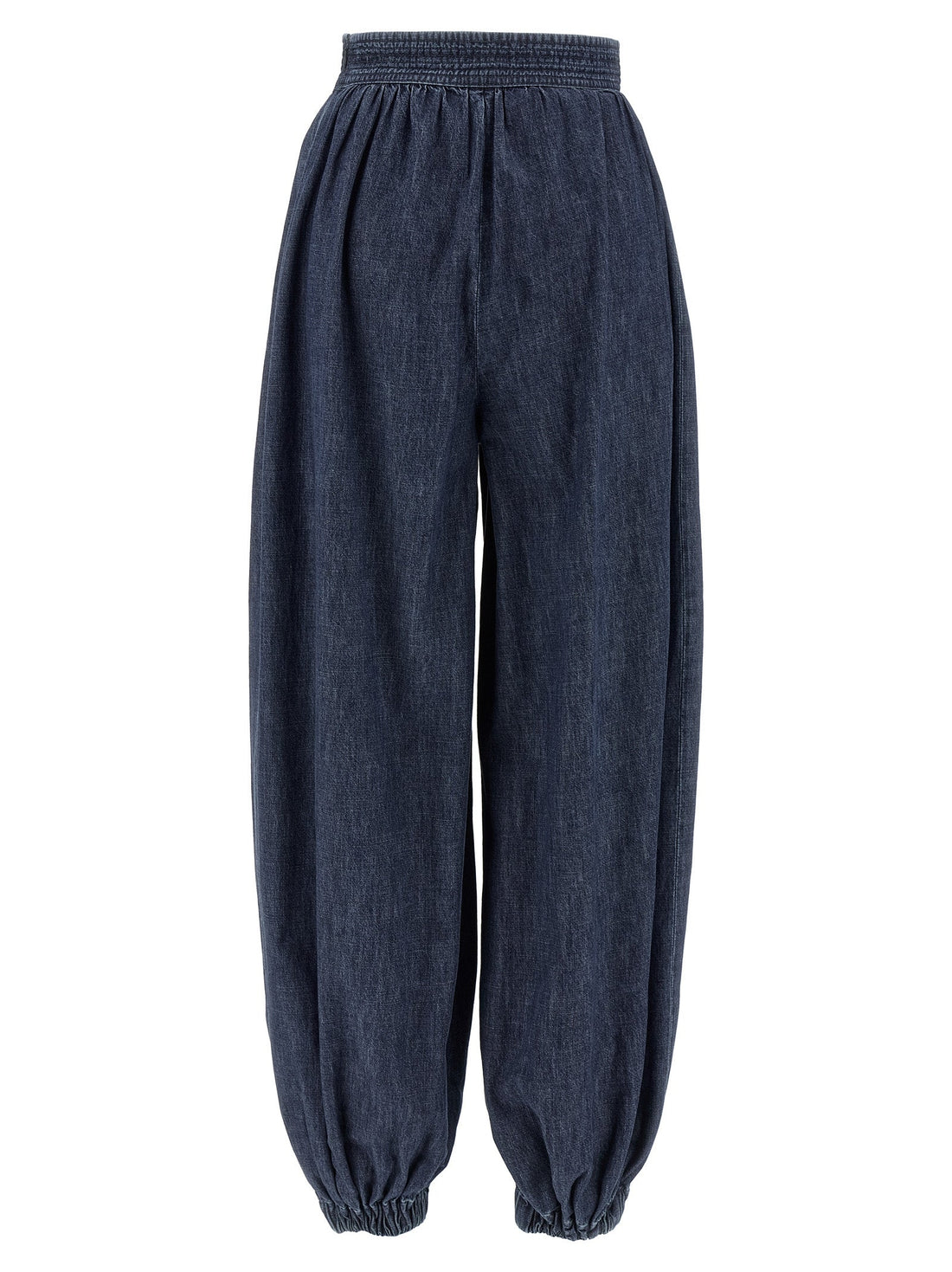 Valentino Garavani Women Valentino Garavani Denim Chambray Pants by Luosophy