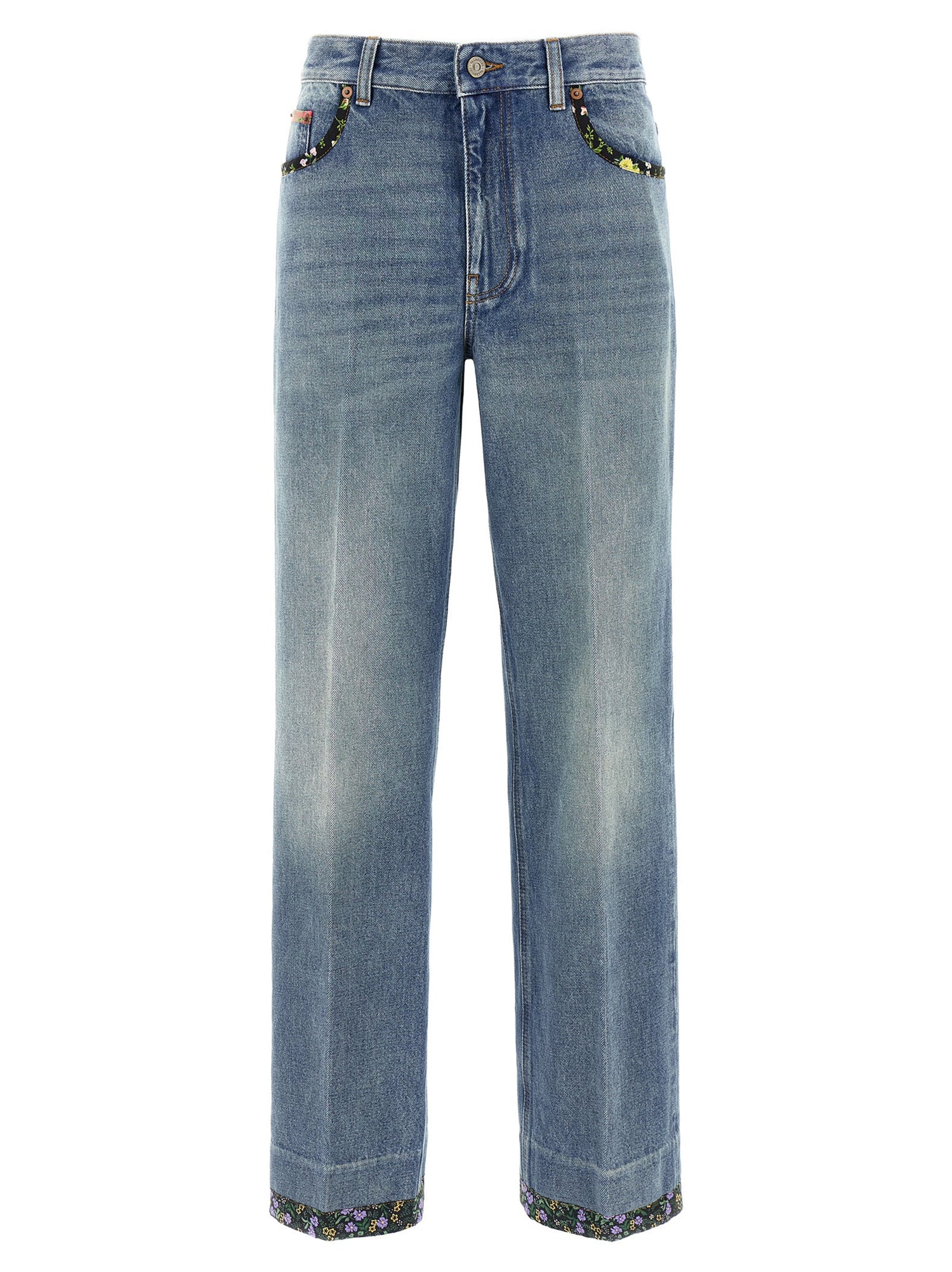 Valentino Garavani Women Valentino Garavani Floral Jeans by Luosophy