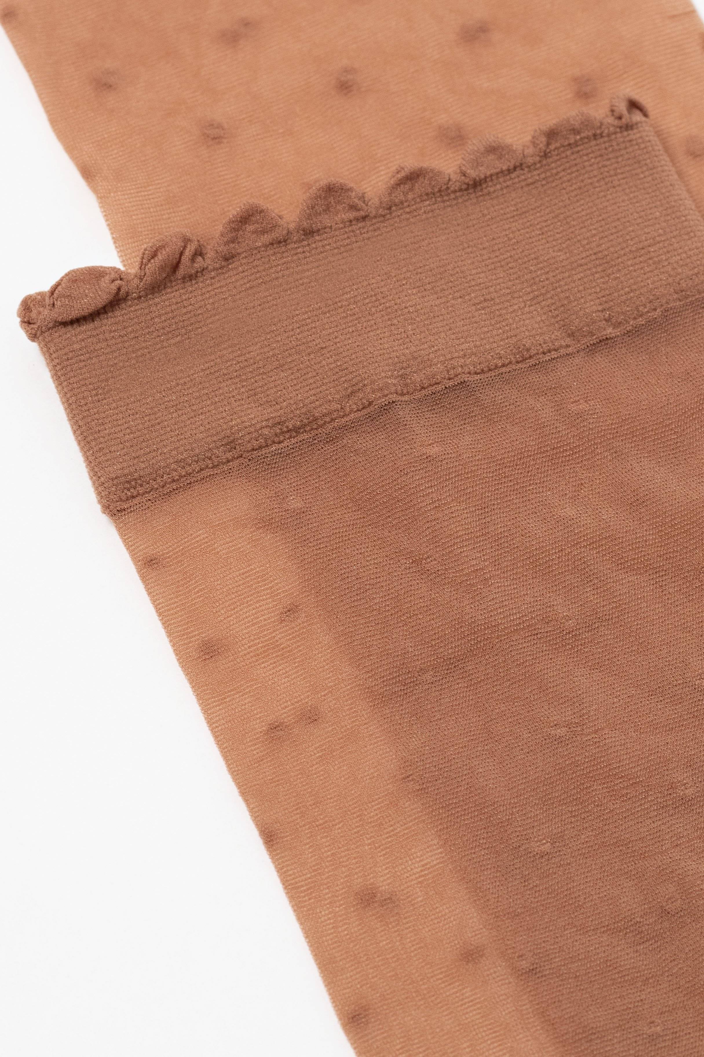 Socks Conte Fantasy - Polka Dot With a Cuff