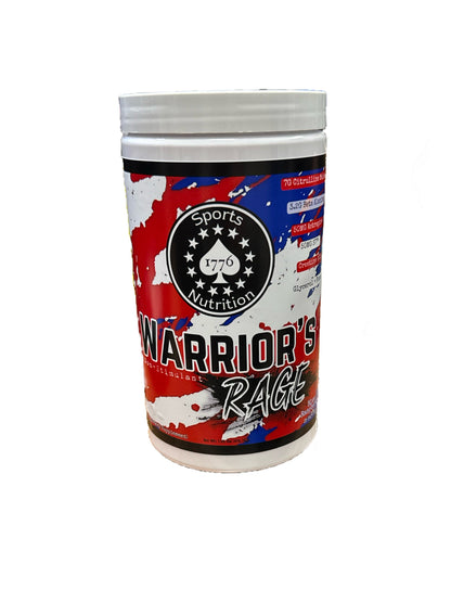 Warrior’s Rage (Non-Stim) by 1776 Sports Nutrition LLC