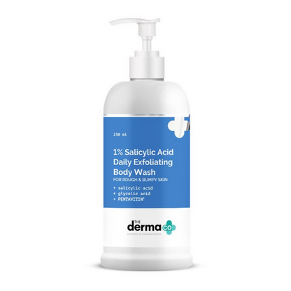 The Derma Co 1% Salicylic Acid Daily Exfoliating Body Wash