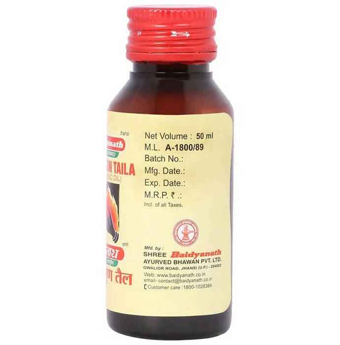 Baidyanath Jhansi Saptagun Taila
