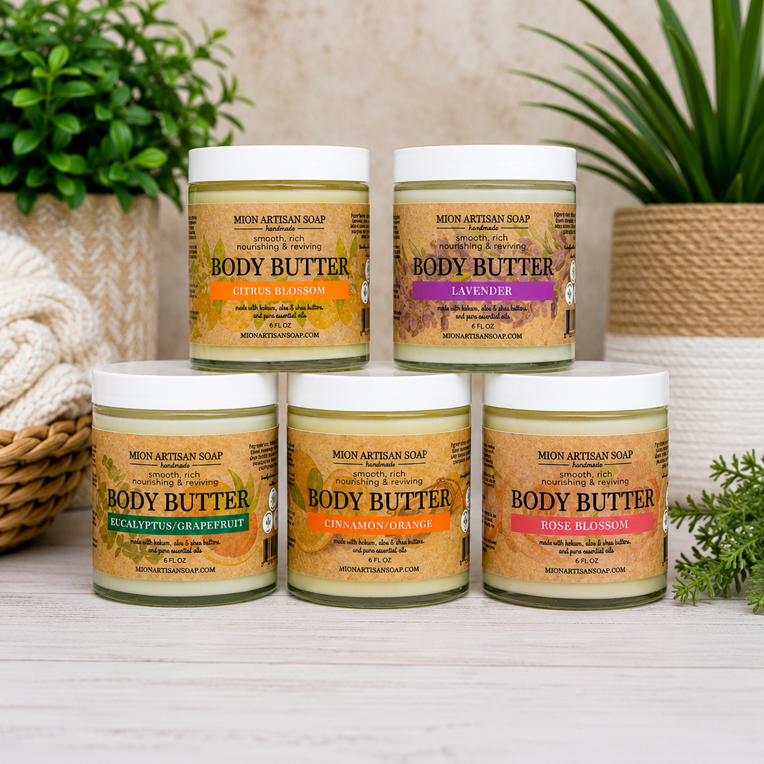 Body Butter | High in Essential Vitamins and Fatty Acids by MION Artisan Soap Co.
