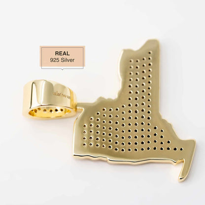 New York Pendant 925 Sterling Silver