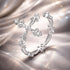 S925 Sterling Silver 0.4cm Width Pavé Setting CZ Ring by Bids.com