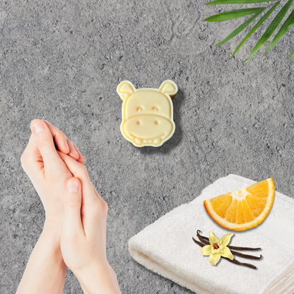 Hippo Head Shaped Lotion Bar by Hippotanicals