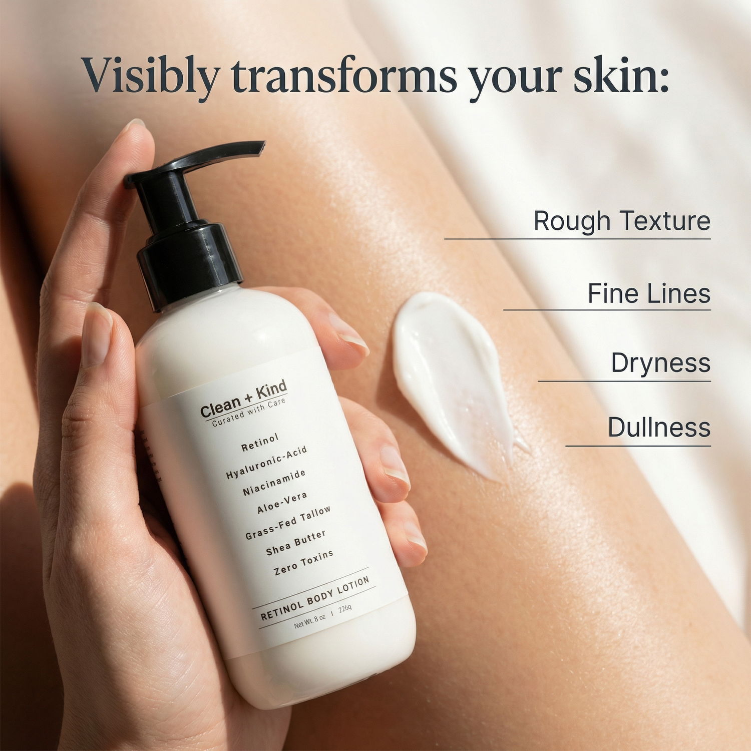 Retinol Lotion by Clean + Kind