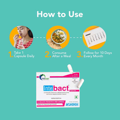 Dr Morpen Intebact Probiotic Capsules