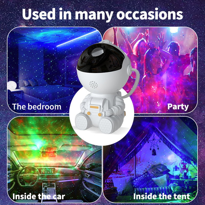 Astronaut Galaxy Projector, Star Projector Galaxy Light, Night Light for Kids, Nebula Ceiling LED Lamp, Room Decor, with  Remote, Gifts for Birthdays  DestGlow