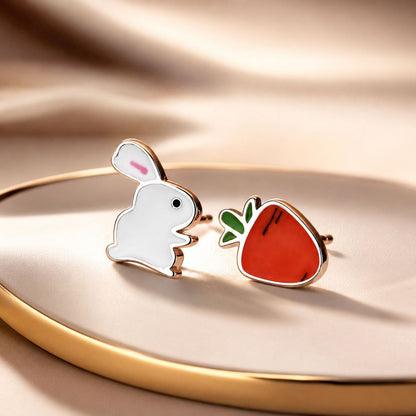 925 Sterling Silver Earrings with Enamel Process for Women  DestGlow