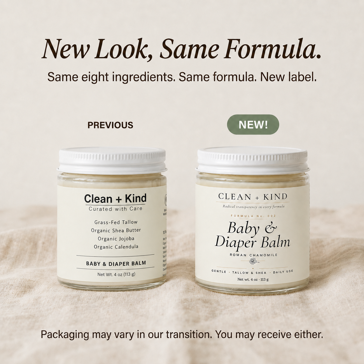 Gentle Baby &amp; Diaper Rash Balm by Clean + Kind