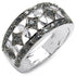 0.29 Carat Genuine Blue Diamond .925 Sterling Silver Ring by Bids.com