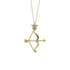 Genuine .07ct Diamond Fashion Pendants 14KT Yellow Gold by Bids.com