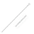 14k White Gold Solid Figaro Chain 1.9mm by Bids.com