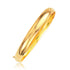 Classic Bangle in 14k Yellow Gold (8.0mm) by Bids.com