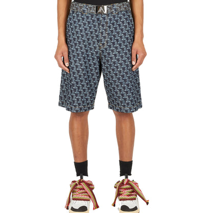 Lanvin Column Monogram Shorts Men by Luosophy