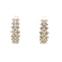 1.09ct Diamond Diamond Hoop Earrings 14KT White Gold by Bids.com