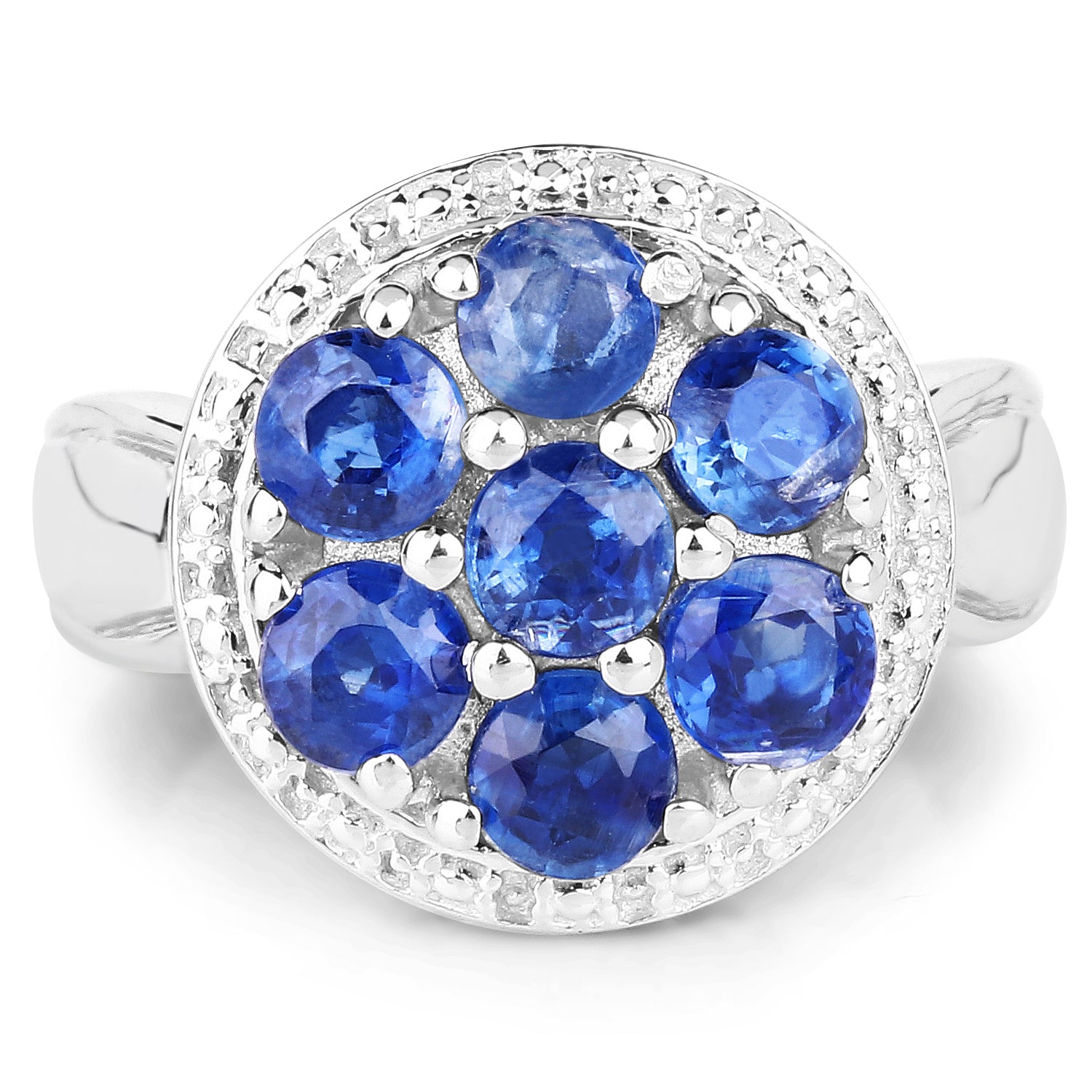 2.66 Carat Genuine Kyanite .925 Sterling Silver Ring by Bids.com