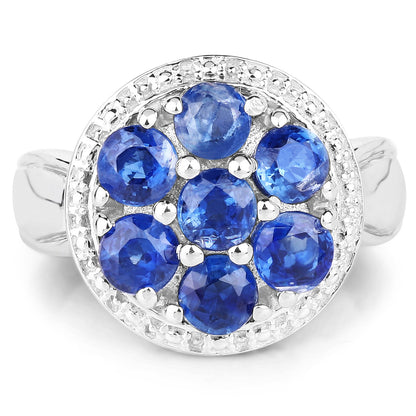 2.66 Carat Genuine Kyanite .925 Sterling Silver Ring by Bids.com