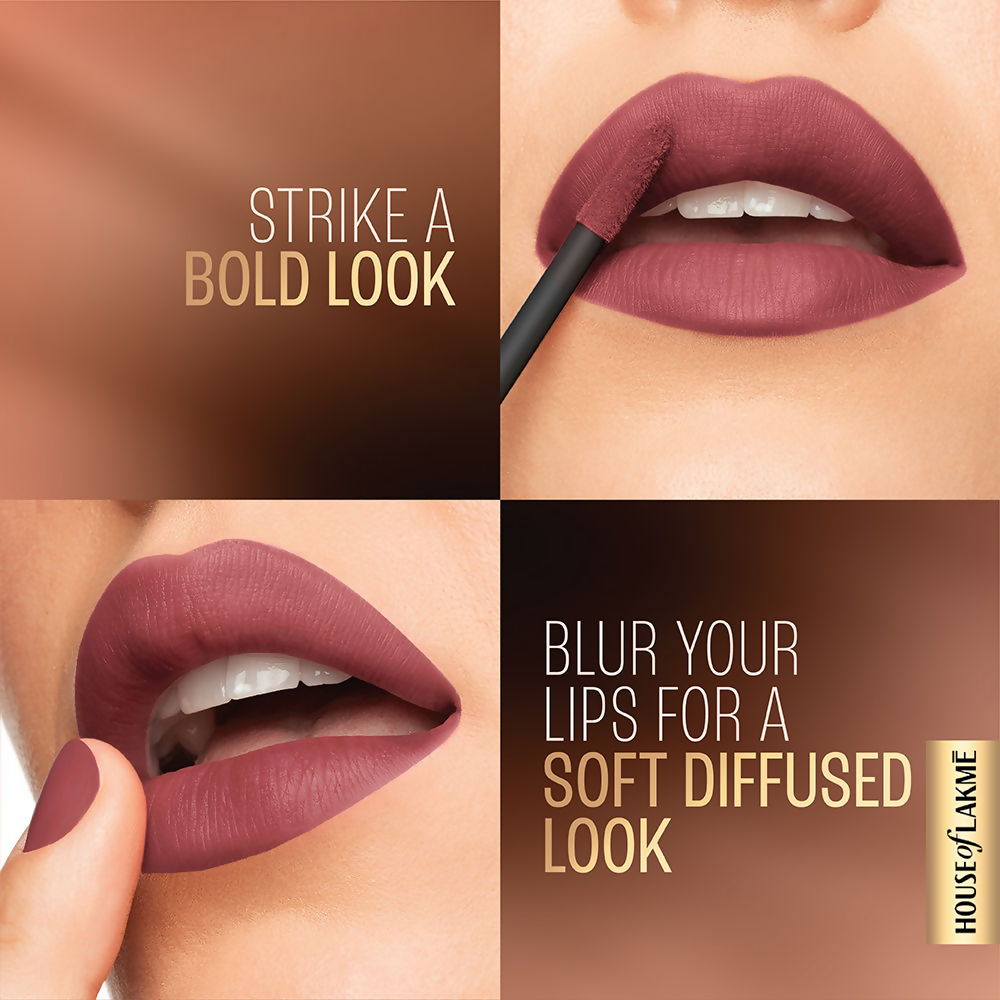 Lakme Xtraordin-Airy Velvet Matte Lip Mousse - Bare Nude