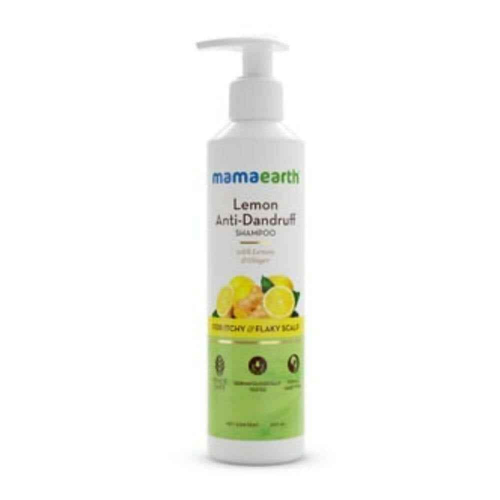 Mamaearth Lemon Anti-Dandruff Shampoo For Itchy &amp; Flaky Scalp