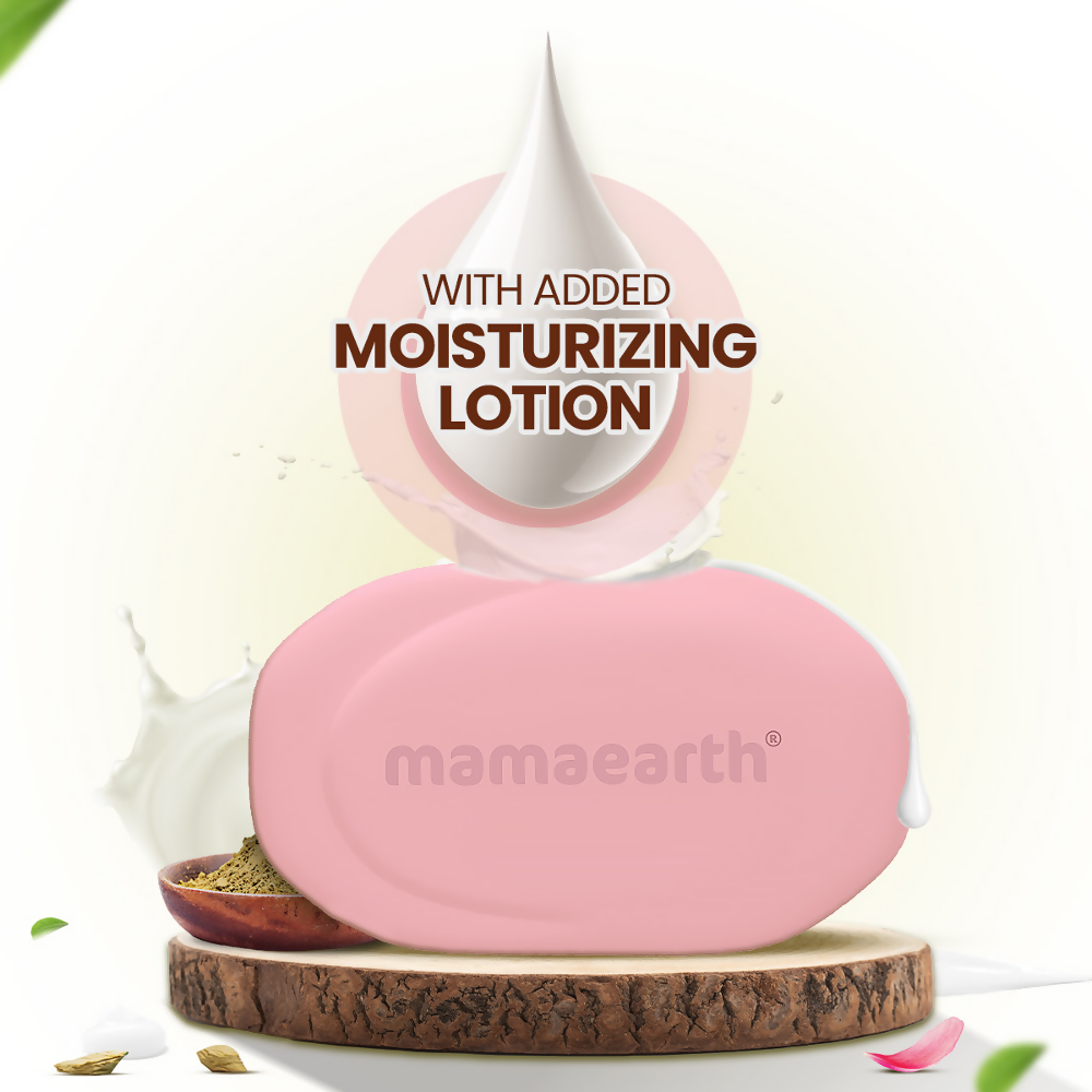 Mamaearth Multani Mitti Moisturizing Lotion Soap (Buy 3 Get 1 Free)
