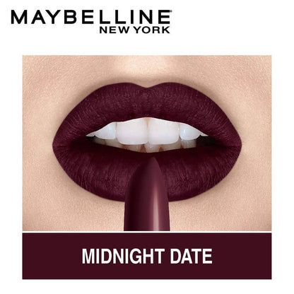 Maybelline New York Color Sensational Creamy Matte Lipstick/903 Midnight Date by Dista