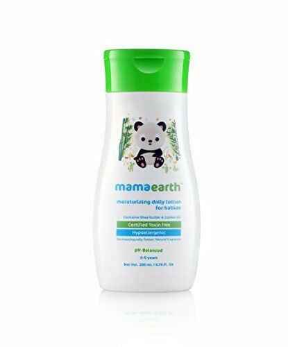 Mamaearth Daily Moisturizing Lotion &amp; Soothing Baby Massage Oil, With Sesame, Almond &amp; Jojoba Oil