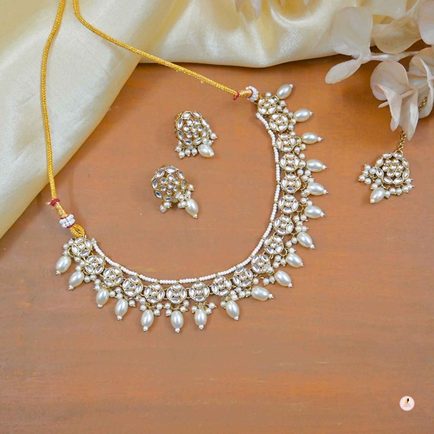 Joban Fashion Copper Antique Sleek Jewellery Set