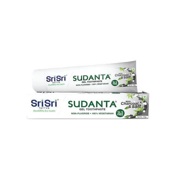 Sri Sri Tattva Sudanta Gel Tooth Paste With Charcoal &amp; Salt