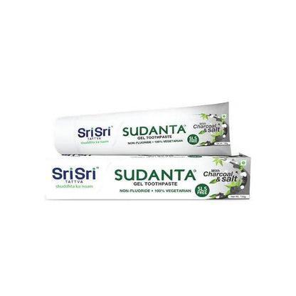 Sri Sri Tattva Sudanta Gel Tooth Paste With Charcoal &amp; Salt