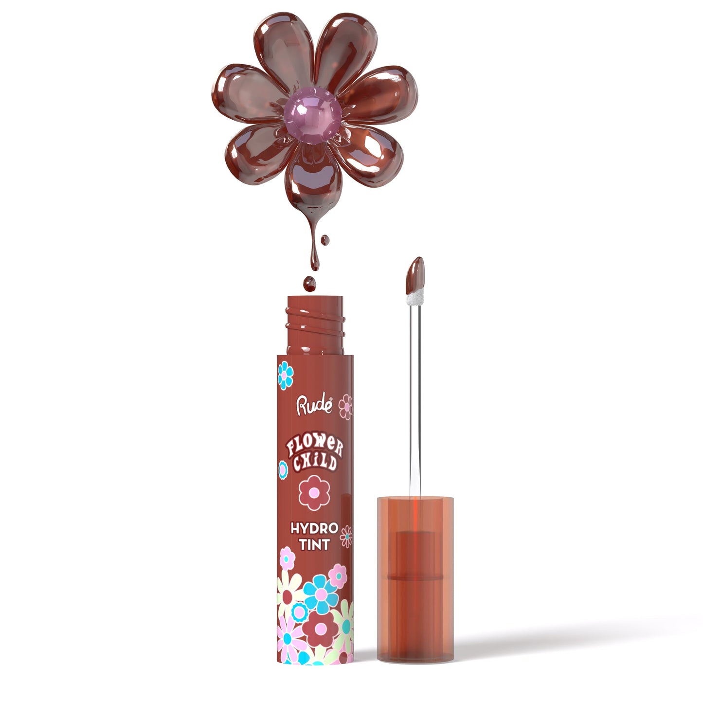 RUDE Flower Child Hydro Tint - Chocolate Cosmo - DestGlow