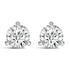 14K White Gold 2.0 Cttw 3-Prong Martini Set Brilliant Round-Cut Solitaire Lab Grown Diamond Screwback Stud Earrings (F-G Color, VS1-VS2 Clarity) by Bids.com