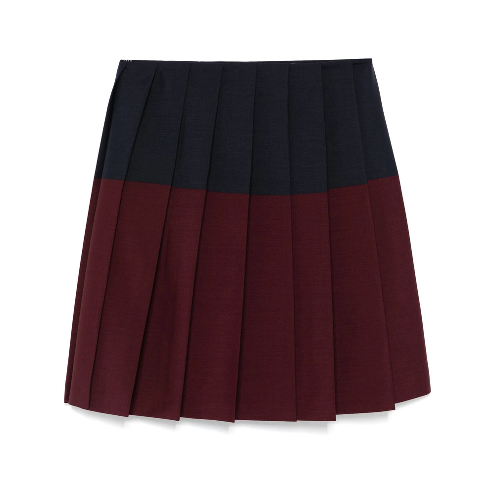 Miu Miu Purple Skirts - Pleated Skirts Women by Luosophy
