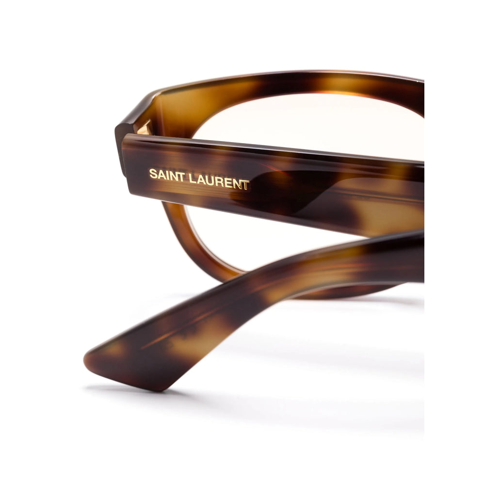 Saint Laurent Brown Glasses &amp; Frames Women by Luosophy