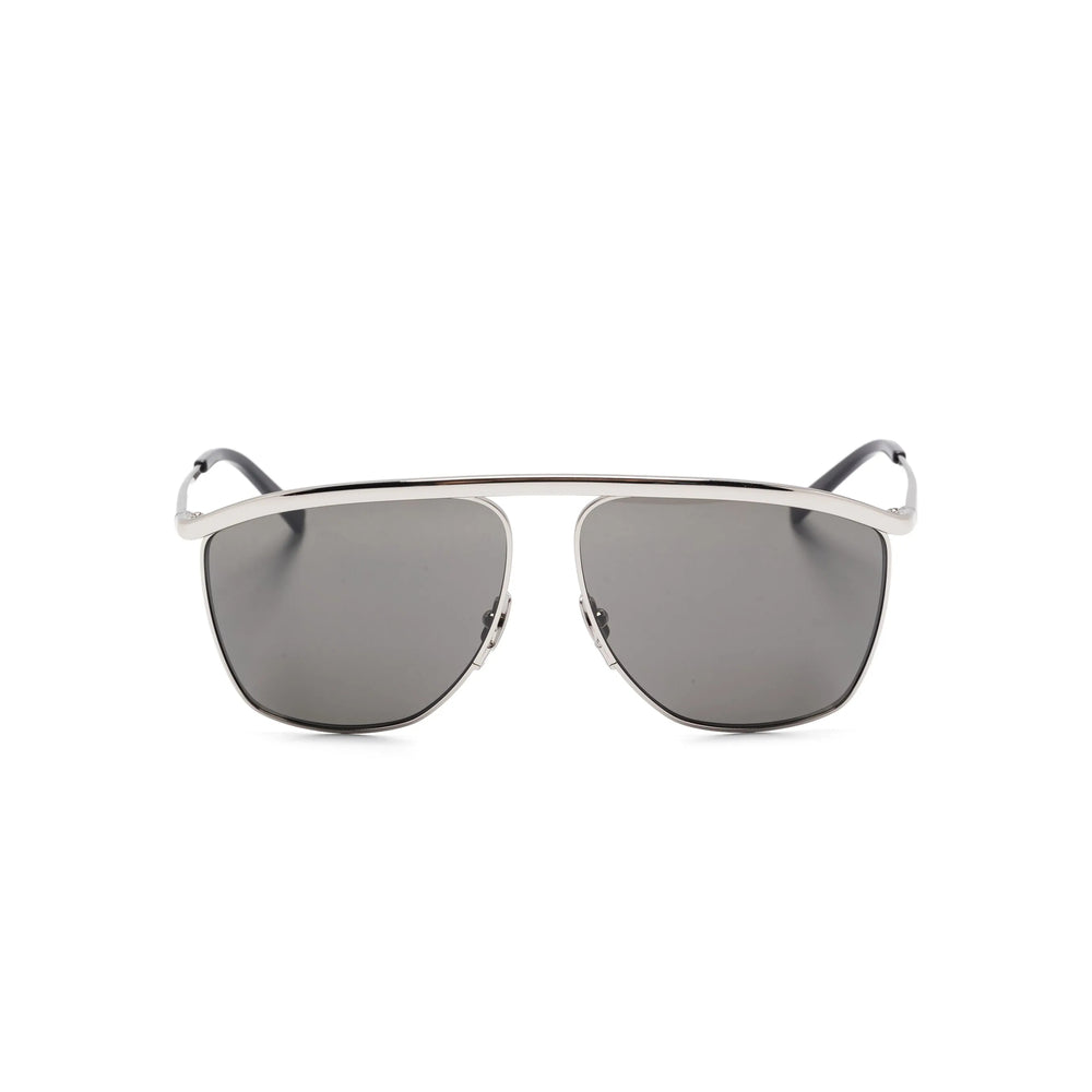 Saint Laurent Silver Sunglasses Women by Luosophy